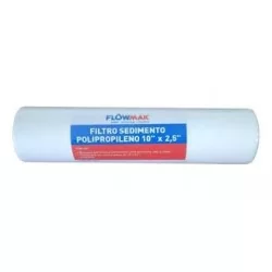 CARTUCHO FILTRO SEDIMENTO POLIPROPILENO 10"