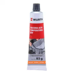 SILICONA ALTA TEMPERATURA NEGRA 85GR WURTH