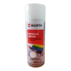 PINTURA SPRAY BLANCO MATE WURTH R9016