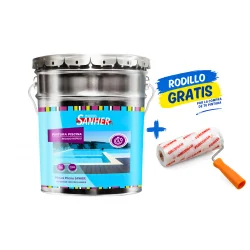 Pintura Piscina SANHER Premium — Tineta Celeste